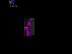 Cas de téléphone de protection de caméra de cratère de GV pour pro maximum d'iPhone 13