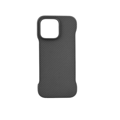 Coque de téléphone en fibre de carbone aramide Kevlar magnétique super légère pour iPhone 16 Pro Max