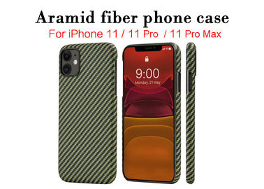 Bon cas de téléphone de sentiment de contact d'Aramid de fibre de cas mince superbe d'iPhone
