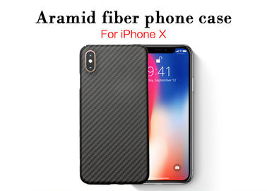 Cas de remplissage sans fil à l'épreuve des balles de téléphone d'Aramid pour l'iPhone X