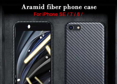 couverture de fibre de carbone de texture de sergé de cas de téléphone de fibre d'expert en logiciel Aramid d'iPhone