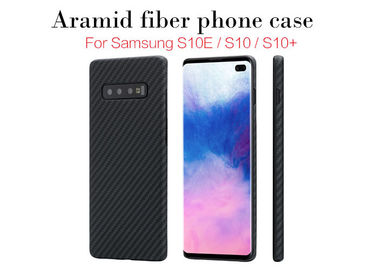 Cas protecteur simple écologique d'Aramid Samsung S10 de style