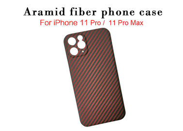 Pro cas de téléphone de Max Aramid Case Carbon Fiber d'iPhone 11 léger de Matte Finish