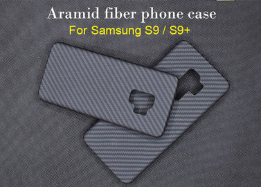 Amincissez le cas ultra-mince convenable de Samsung de fibre d'Aramid pour Samsung S9+