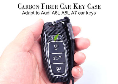 3K main - couverture légère brillante étendue de clé de carbone d'Audi