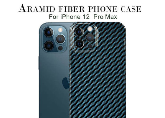 Cas brillant ultra mince de téléphone de fibre d'Aramid pour l'iPhone 13, 13 mini, 13 pro, 13 pro maximum