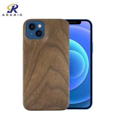 IPhone 13 lisse Mini Wooden Phone Case Thickness 0.2mm