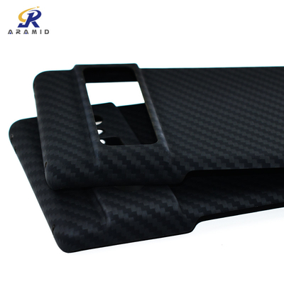 Cas mince superbe antichoc de téléphone de fibre de 0.65MM Kevlar Aramid pour le pixel 6 de Google