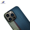 Plein cas de téléphone portable de fibre de carbone d'Aramid de protection de caméra pour l'iPhone 14