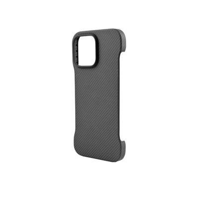 Coque de téléphone en fibre de carbone aramide Kevlar magnétique super légère pour iPhone 16 Pro Max