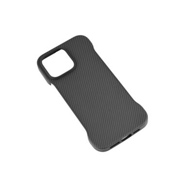 Coque de téléphone en fibre de carbone aramide Kevlar magnétique super légère pour iPhone 16 Pro Max