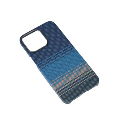 Appareil photo de précision de protection complète de luxe de fibre d'aramide iPhone Case pour iPhone 15 Pro