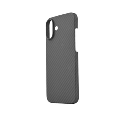 Casque téléphonique en fibre de carbone Aramid de design de luxe super mince pour iPhone 16 Pro avec protection anti-saleté