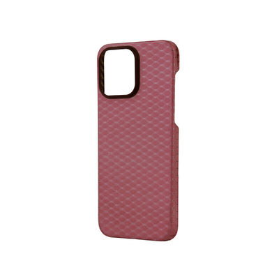 Couleur rose ultra fine Luxe Aramid en fibre de verre de carbone étui téléphonique magnétique pour iPhone 16 Pro Max