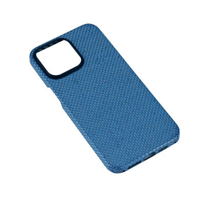 Couleur personnalisée Casse électrique résistante à la saleté Casse téléphonique en fibre d'aramide pour iPhone 16 Pro Max