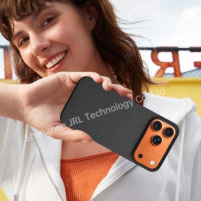 Couverture mobile en fibre de carbone aramide personnalisée pour iPhone 17 Pro Max
