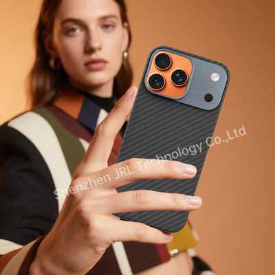 Couverture mobile en fibre de carbone Aramid ultra mince pour iPhone 17 Pro