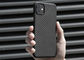 Couverture mobile d'Aramid de fibre de téléphone portable de cas de fibre ultra mince de carbone pour l'iPhone 11