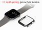 Boîtier de montre antichoc brillant de fibre d'Aramid pour la série de montre d'Apple 4 5
