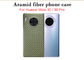 Cas imperméable de téléphone de fibre d'Aramid du compagnon 30 de Huawei