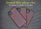 Vrai Aramid cas en caoutchouc de téléphone de fibre de Ring Camera Protection Twill Style pour l'iPhone 11