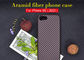 Cas mince et lisse de téléphone de fibre d'Aramid de conception pour le Se d'iPhone