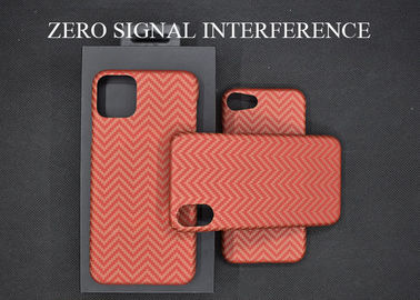 Caisse orange de téléphone de fibre d'expert en logiciel Aramid d'iPhone de contact sans heurt