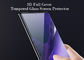 protecteur d'écran de verre trempé de 3D CAG pour le Samsung Note 20 ultra