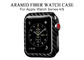 Laissez tomber le cas résistant de la série 5 de montre de la fibre 44mm Apple d'Aramid