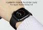 Boîtier de montre antichoc léger d'Apple de fibre de carbone