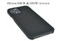 Cas de téléphone de Max Aramid Carbon Fiber Kevlar d'iPhone 12 de cas de téléphone de Ring Design pro
