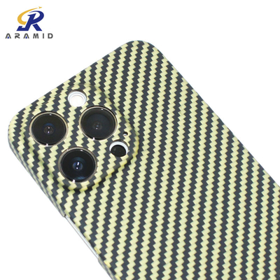IPhone 13 résistant pro Max Aramid Carbon Fiber Case d'éraflure ultra-mince